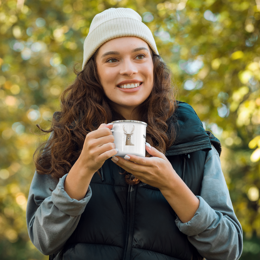 The Deer Yard Literary Enamel Mug — Donovan Street Press